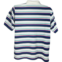 Collection of Brittany Bay Striped Short Sleeve Polo in a gallery layout