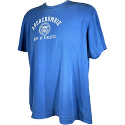 Collection of Abercrombie & Fitch Dept. of Athletics Logo Tee in a gallery layout