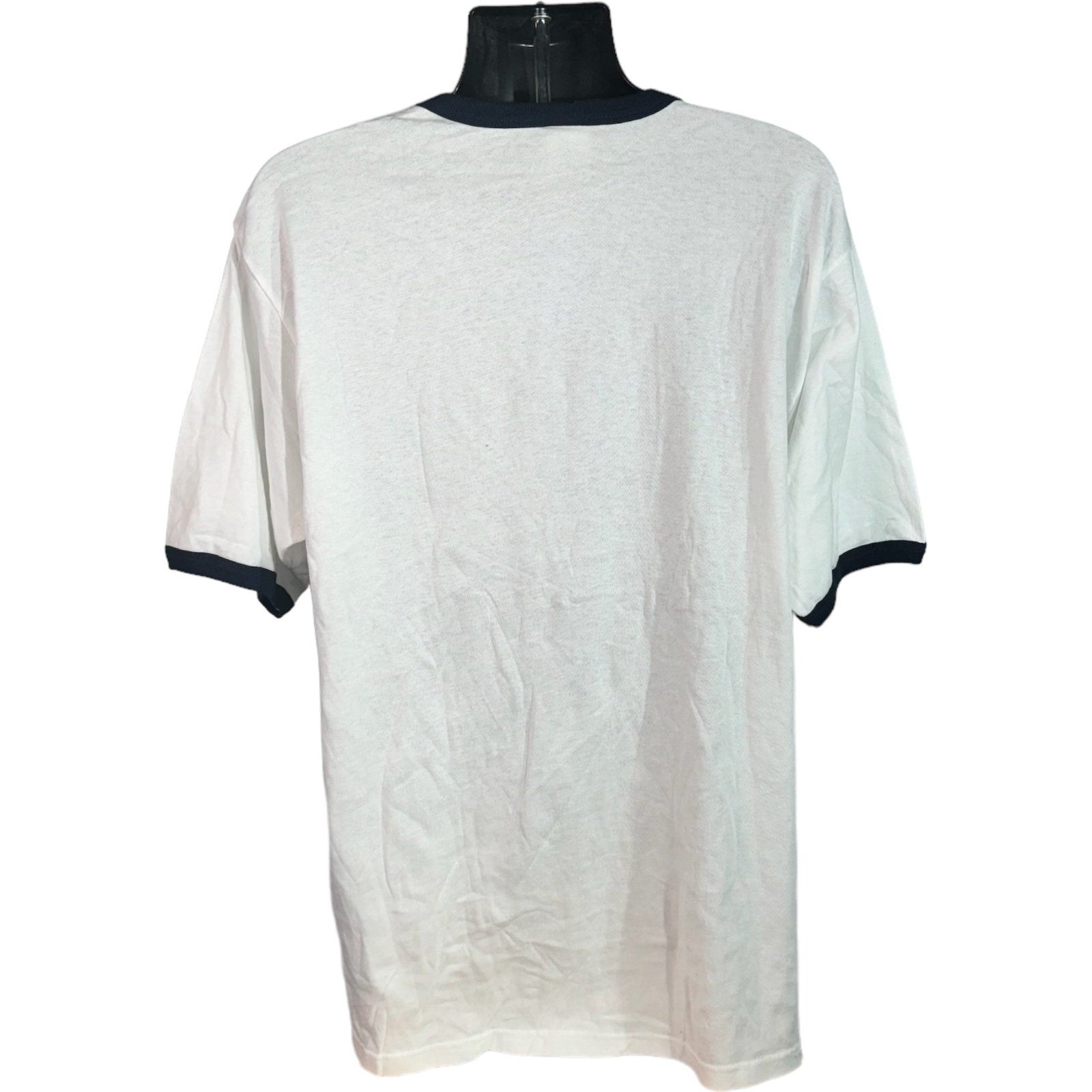 Collection of NWT Champion Mini Spellout Ringer Tee in a gallery layout