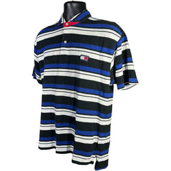 Collection of Tommy Hilfiger Striped Short Sleeve Polo in a gallery layout