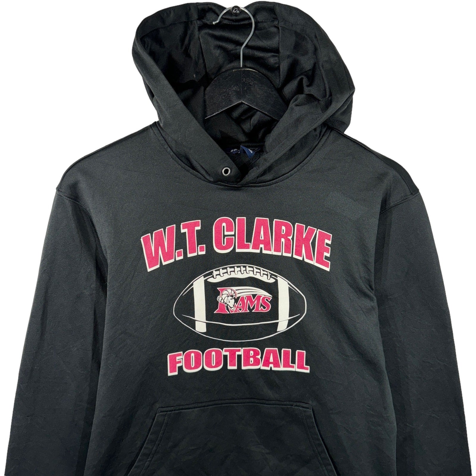 Collection of W.T. Clarke Football Pullover Hoodie in a gallery layout