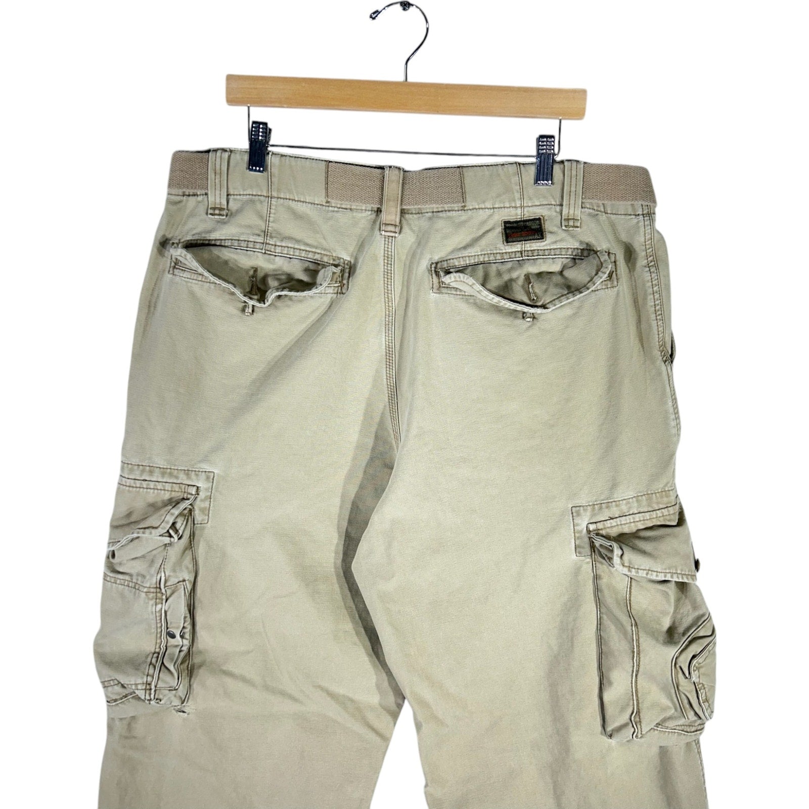 Collection of Old Navy Stitched Cargo Pants 36x32 in a gallery layout
