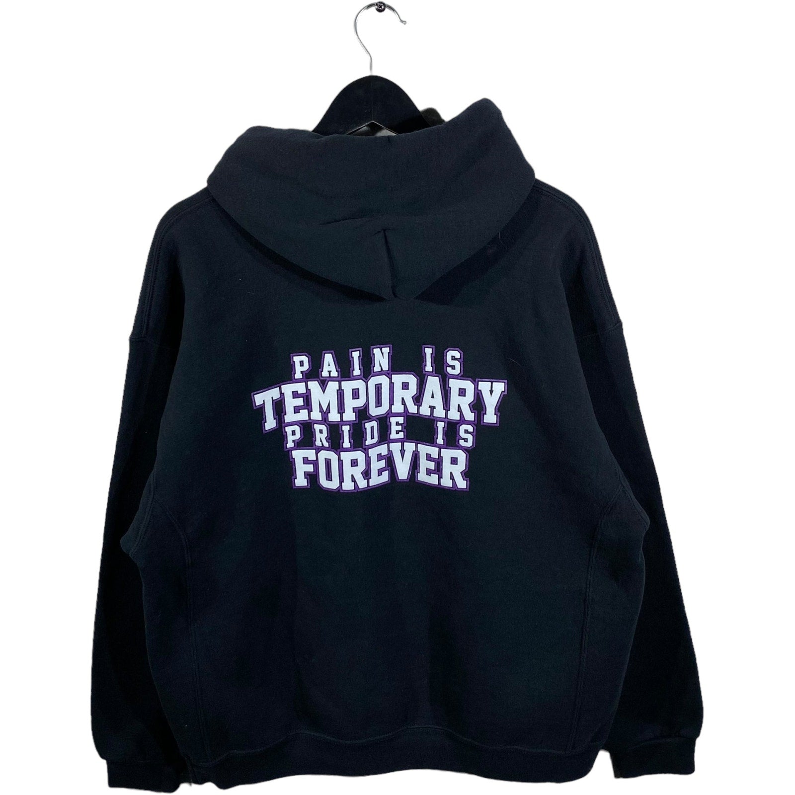 Collection of Russell Athletic Athens Football Hoodie in a gallery layout