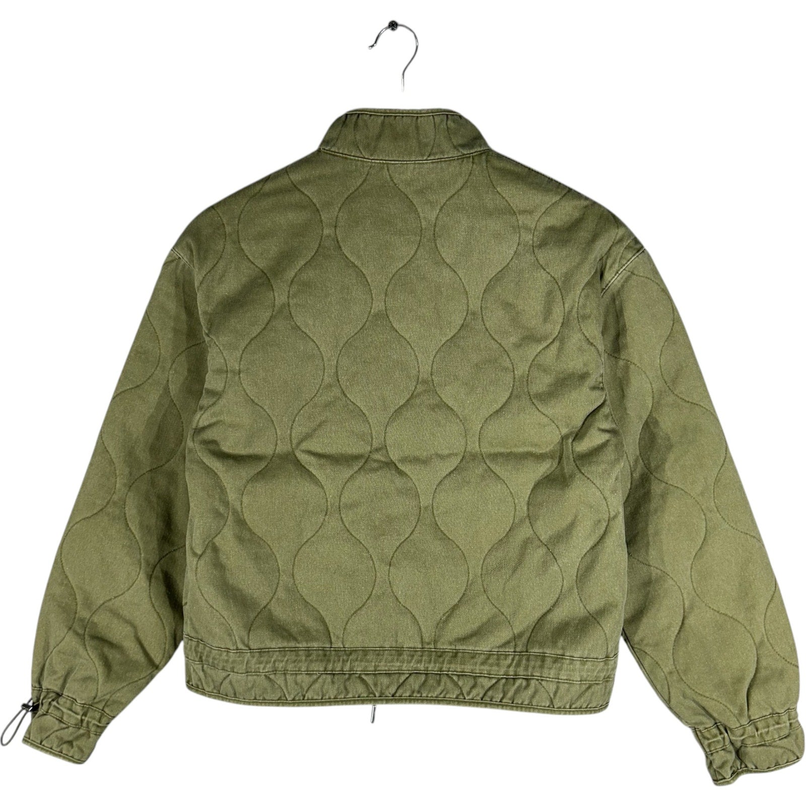 Collection of Joie Button Up Bomber Jacket in a gallery layout