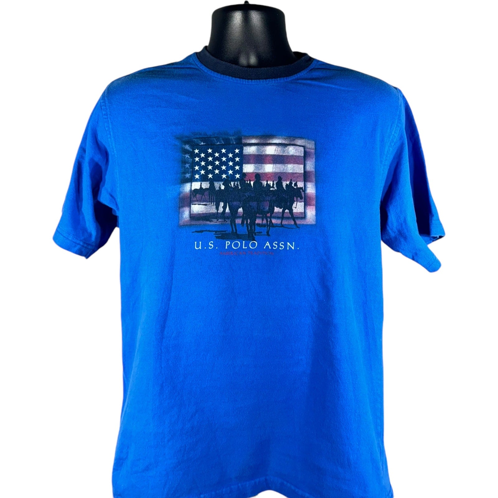 Collection of U.S. Polo Assn. American Flag Tee in a gallery layout