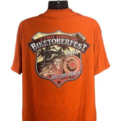 Collection of Bike Week "Biketoberfest" Daytona Beach 2014 Tee in a gallery layout