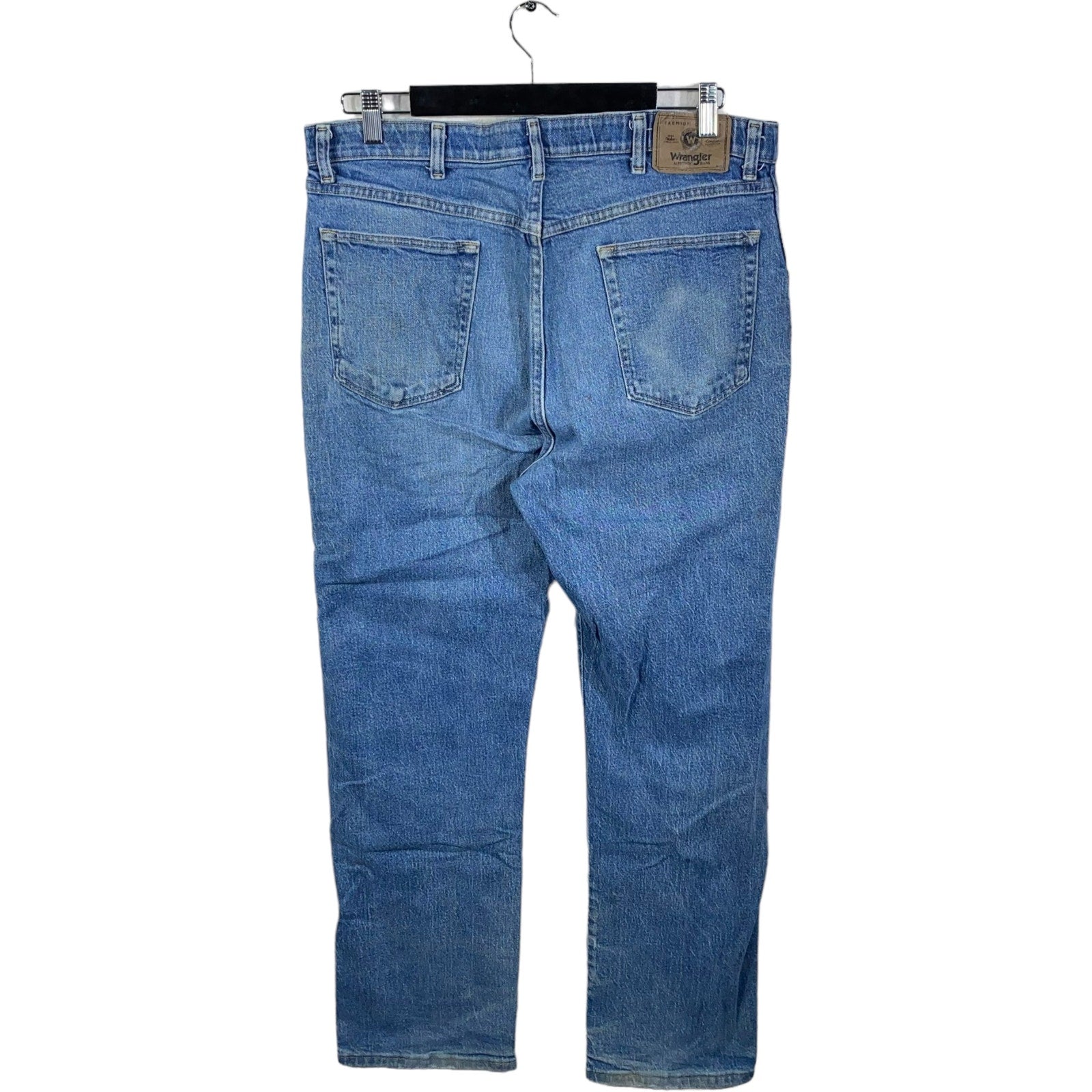 Collection of Wrangler Zip Fly Straight Leg Denim Pants in a gallery layout