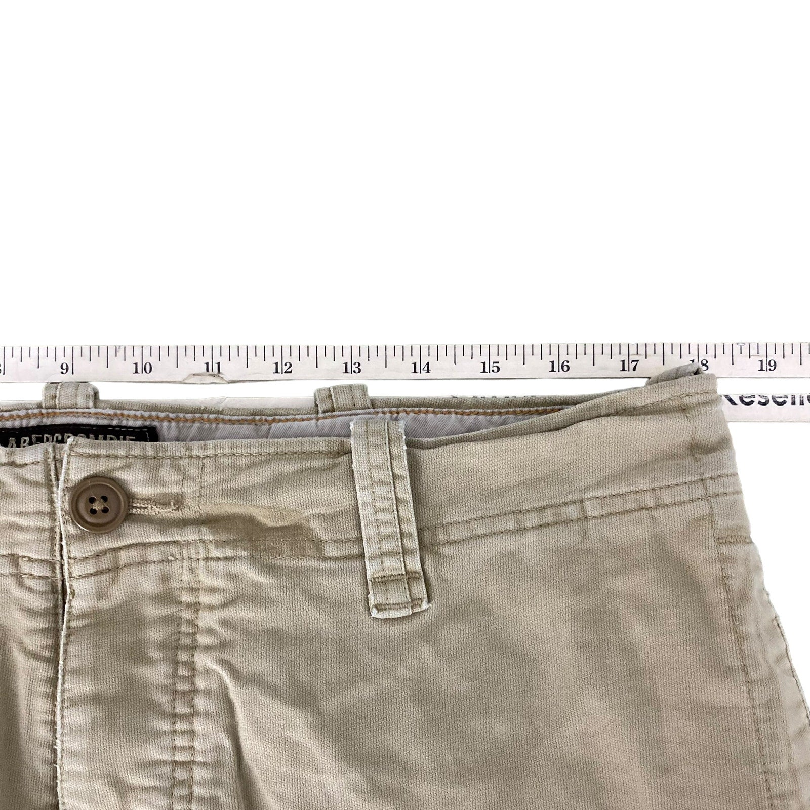 Collection of Abercrombie & Fitch Zip Fly Cargo Shorts in a gallery layout