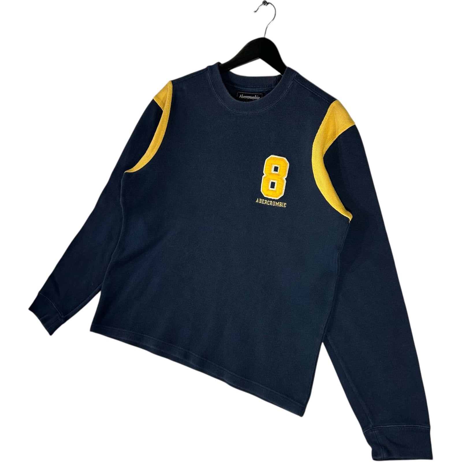 Collection of Abercrombie & Fitch #8 Crewneck in a gallery layout