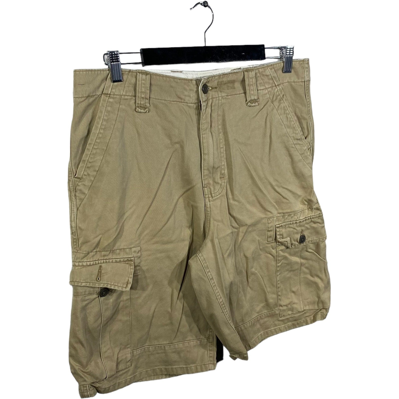 Collection of Chaps Zip Fly Cargo Shorts in a gallery layout