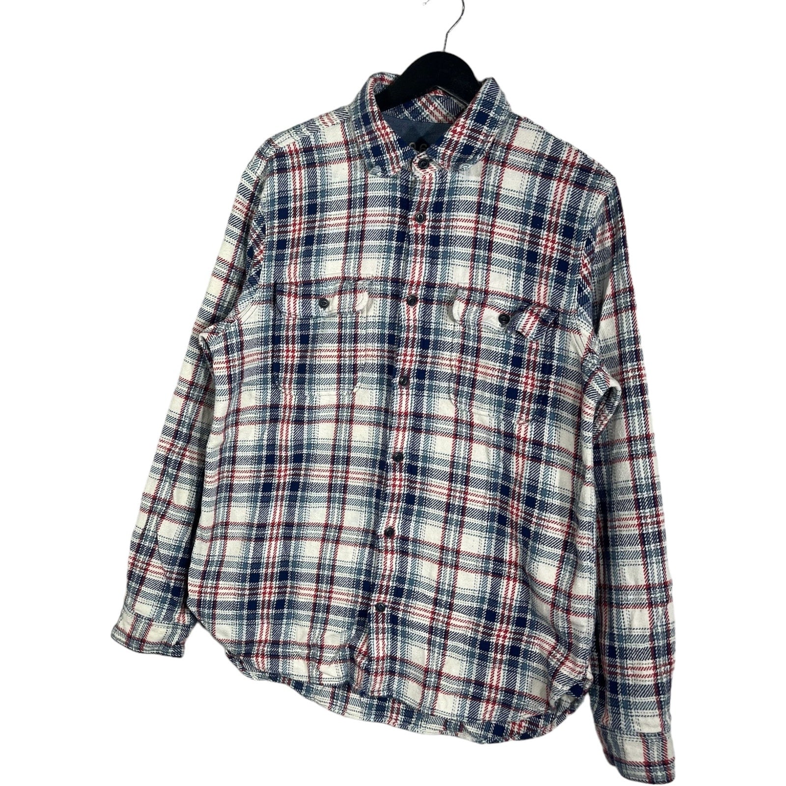 Collection of Vintage Gap Plaid Long Sleeve Flannel in a gallery layout