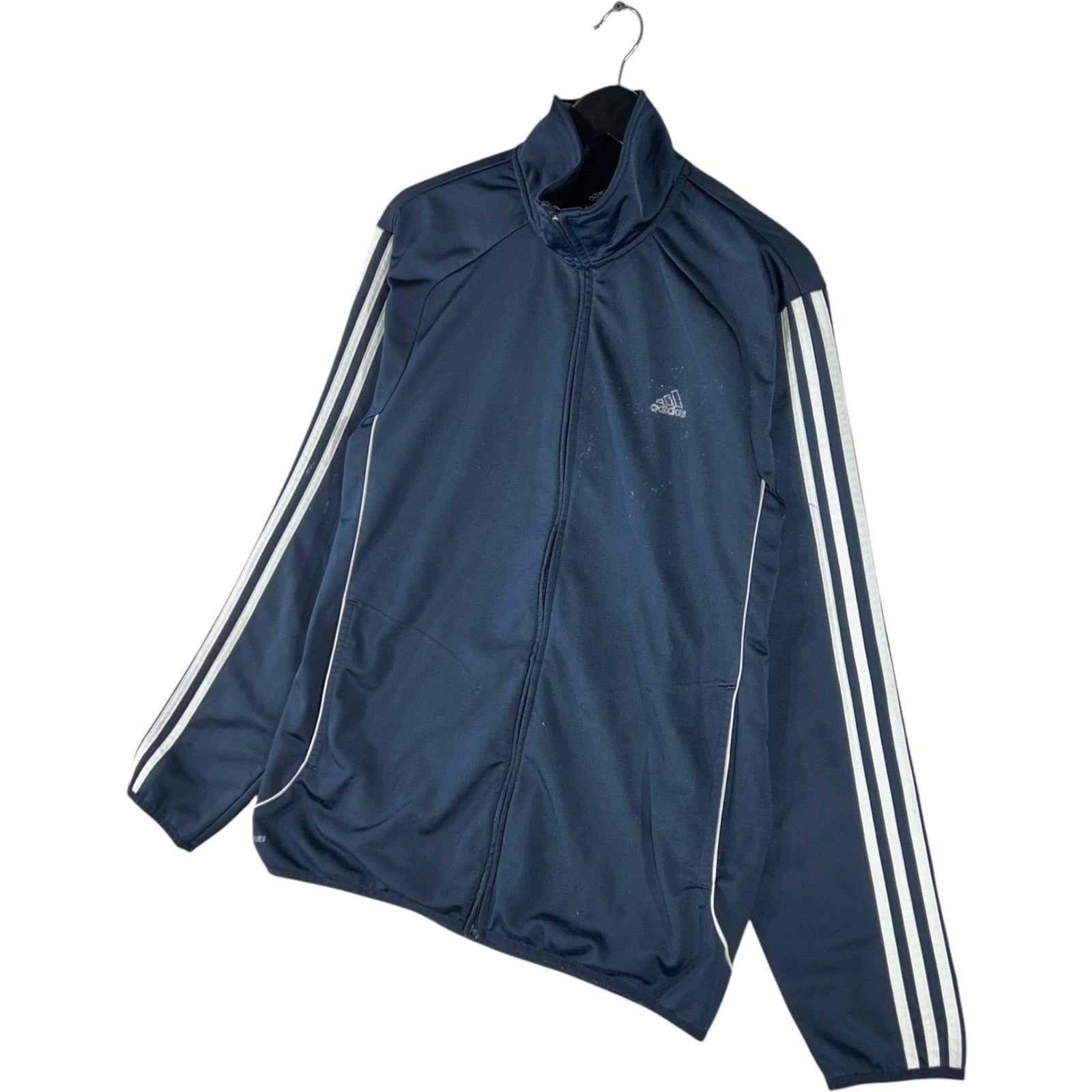 Collection of Adidas Small Logo Track Full Zip Windbreaker in a gallery layout
