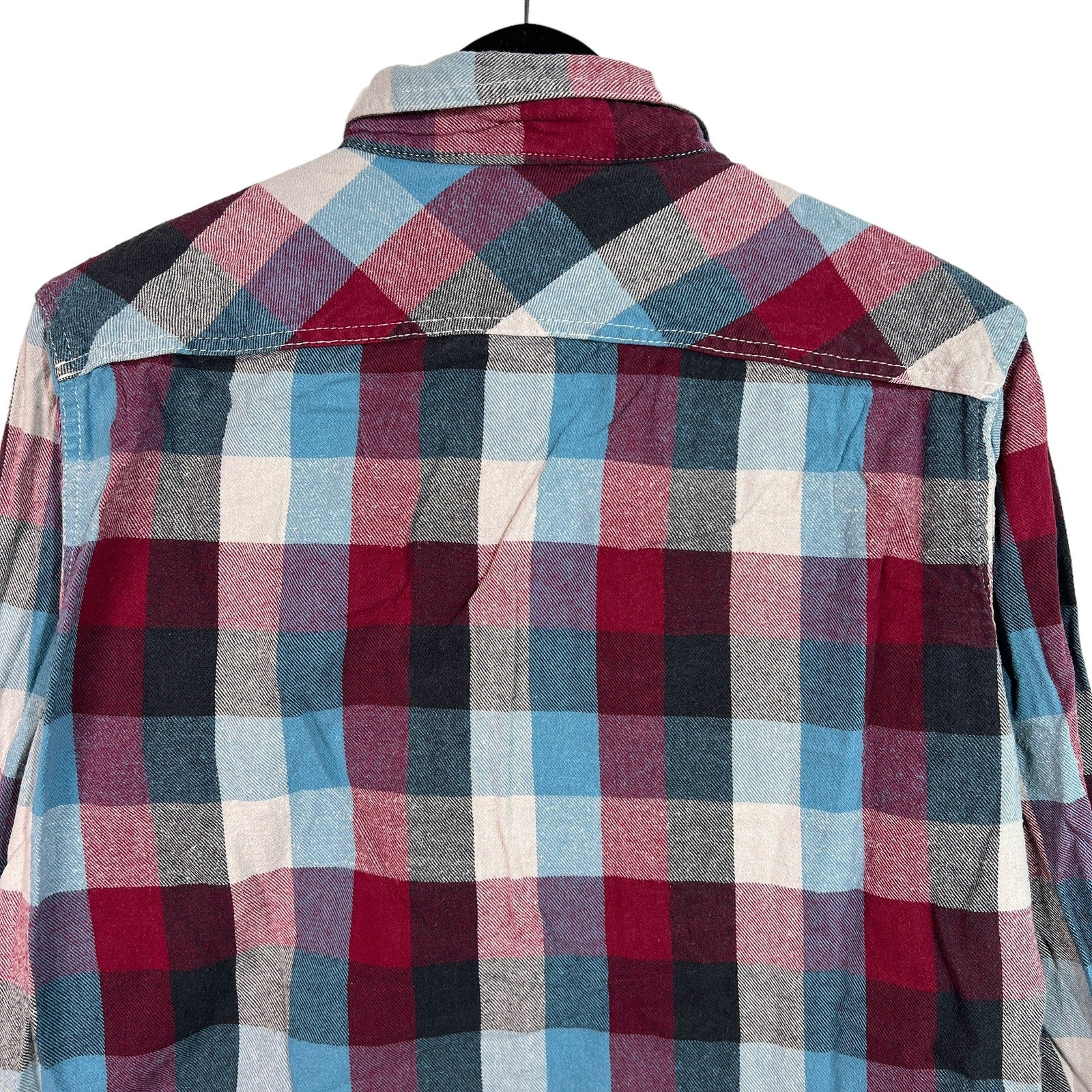 Collection of American Eagle Outfitters Athletic Fit Plaid Flannel in a gallery layout