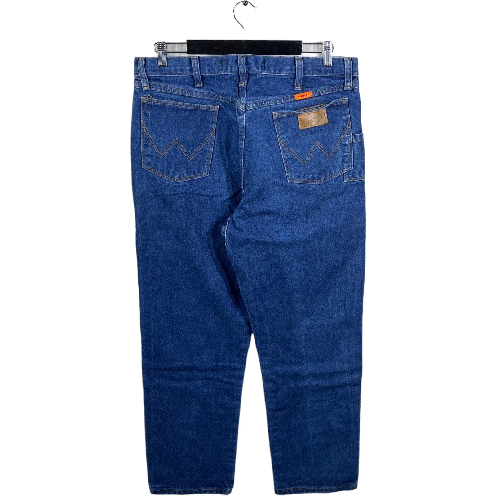 Collection of Wrangler Zip Fly Straight Leg Denim Pants in a gallery layout