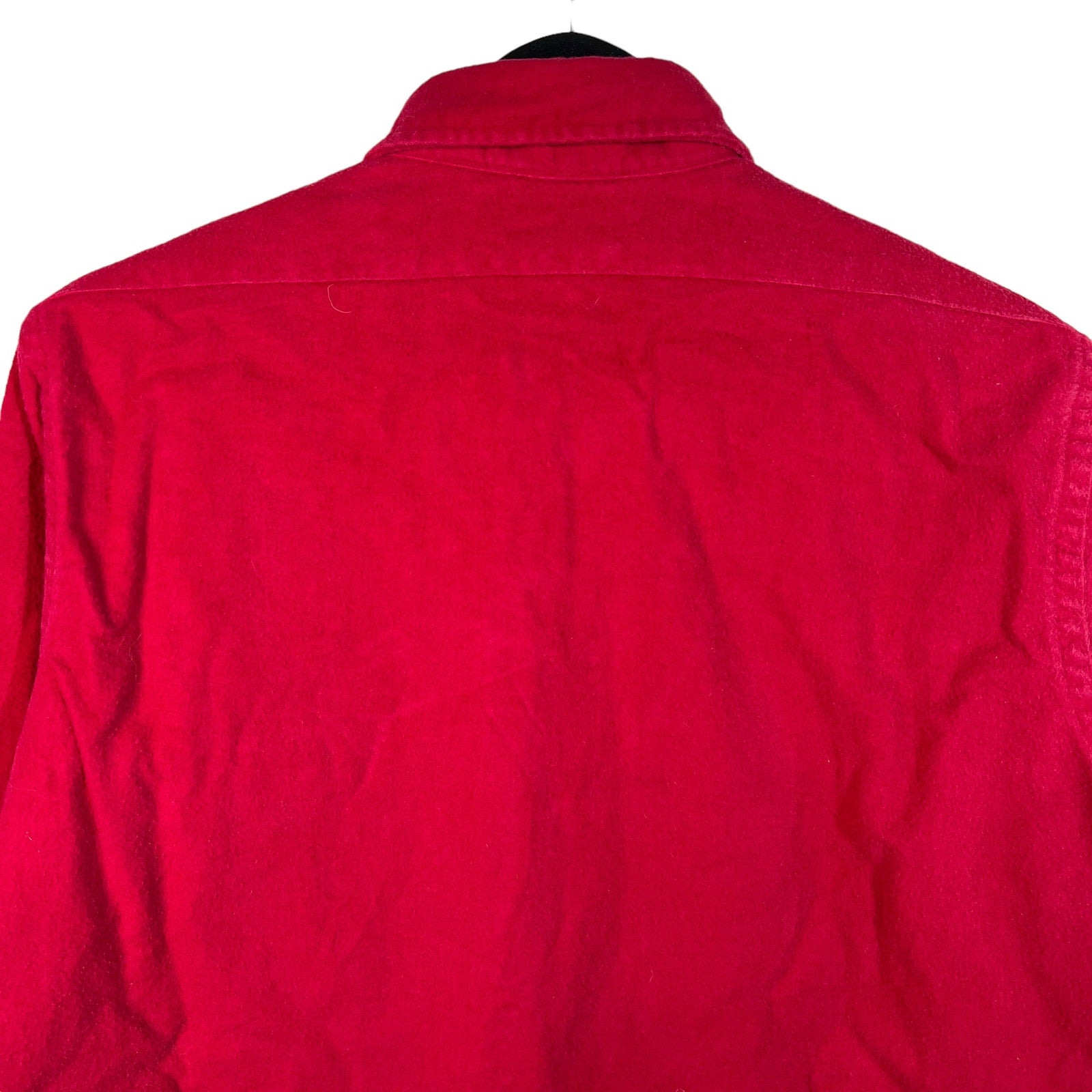 Collection of L.L. Bean Chamois Cloth Button Up Flannel in a gallery layout