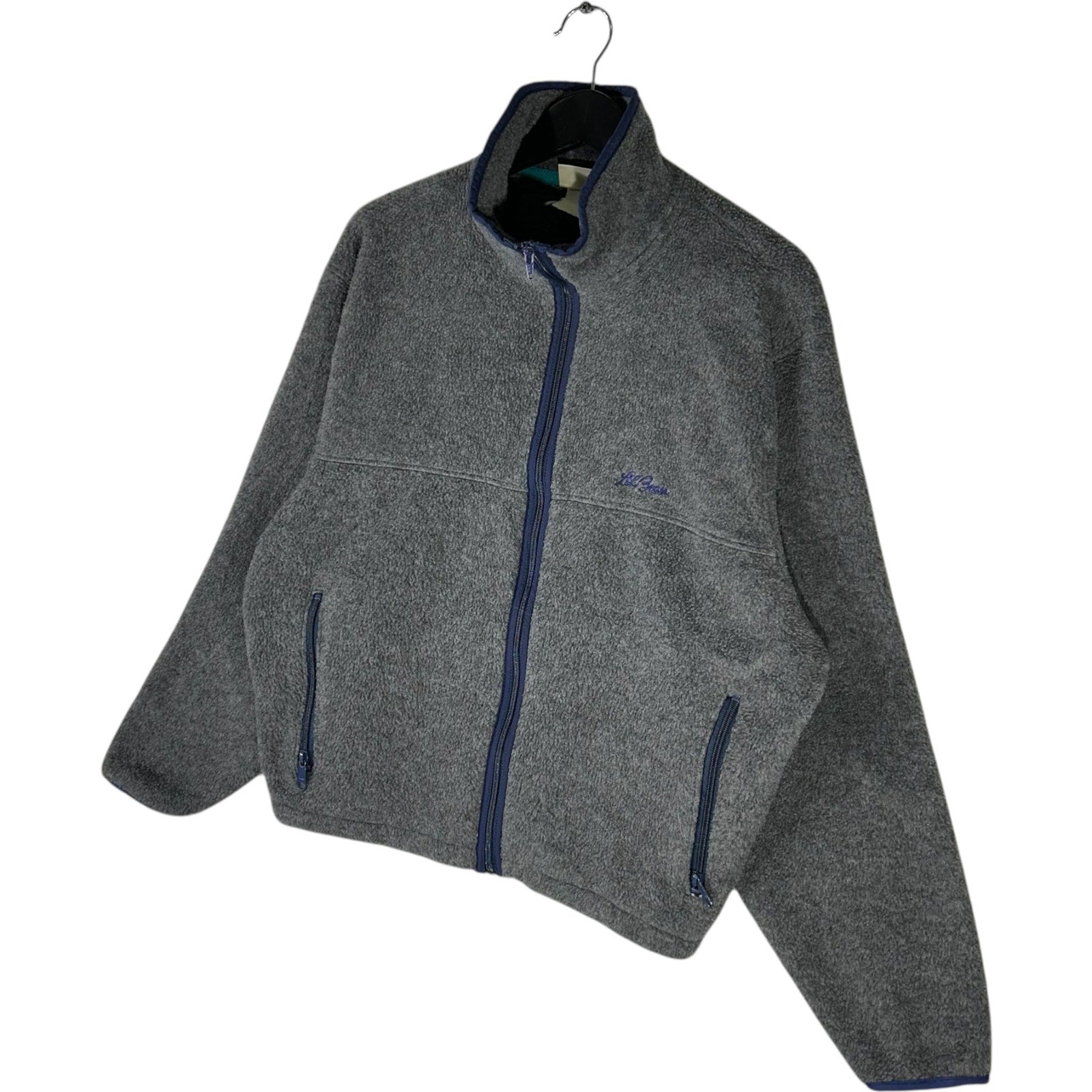 Collection of L.L. Bean Mini Embroidered Logo Full Zip Fleece in a gallery layout