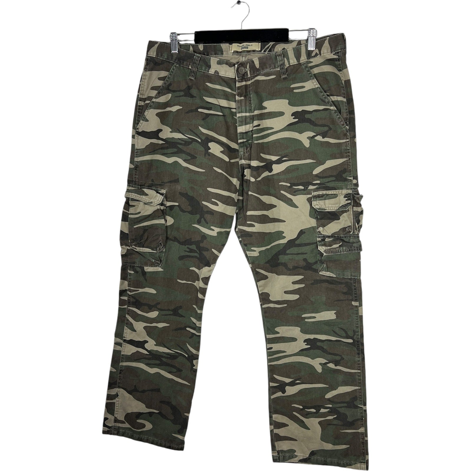 Collection of Wrangler Jeans Co. Camo Cargo Pants in a gallery layout