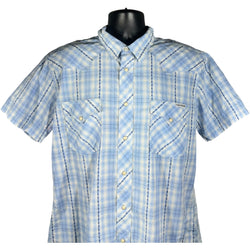 Collection of Lucky Brand Short Sleeve Button Up in a gallery layout