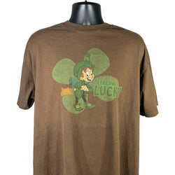 Collection of Vintage Lucky Charms "Feeling Lucky" Graphic Tee in a gallery layout