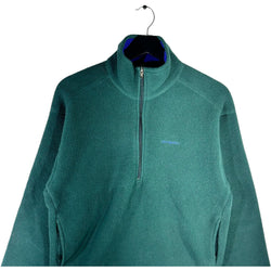 Collection of Patagonia Small Spellout 1/4 Zip Fleece in a gallery layout