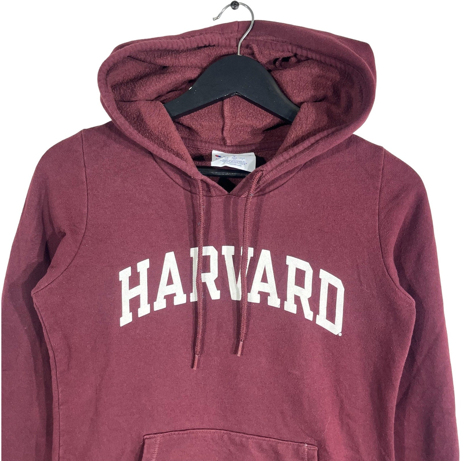 Collection of Harvard University Champion Hoodie in a gallery layout