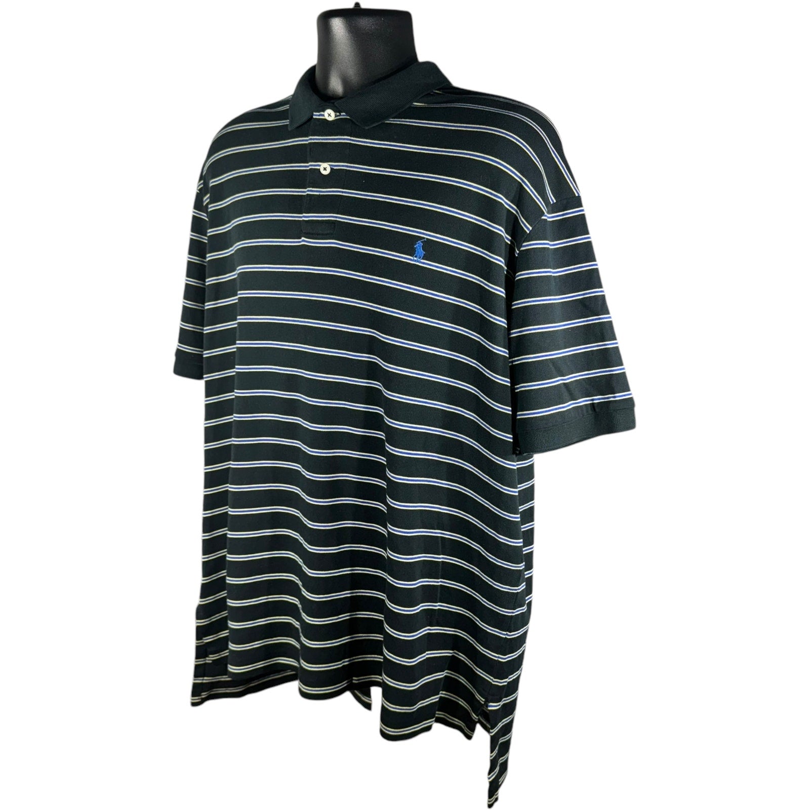 Collection of Polo Ralph Lauren Striped Short Sleeve Polo in a gallery layout