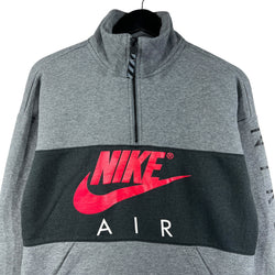 Collection of Nike Air 1/4 Zip Pullover Sweatshirt in a gallery layout