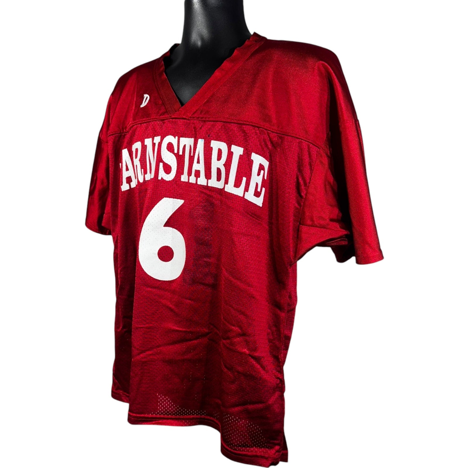 Collection of DeLong Barnstable #61 Football Jersey in a gallery layout