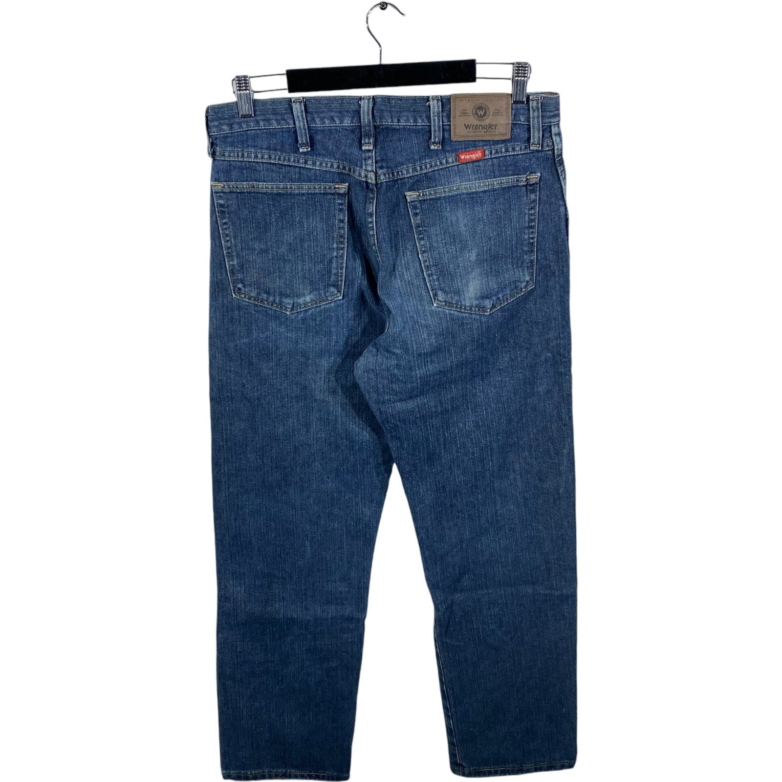 Collection of Wrangler Denim Straight Leg Jeans in a gallery layout