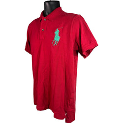 Collection of Polo Ralph Lauren Big Horse Logo Short Sleeve Polo in a gallery layout