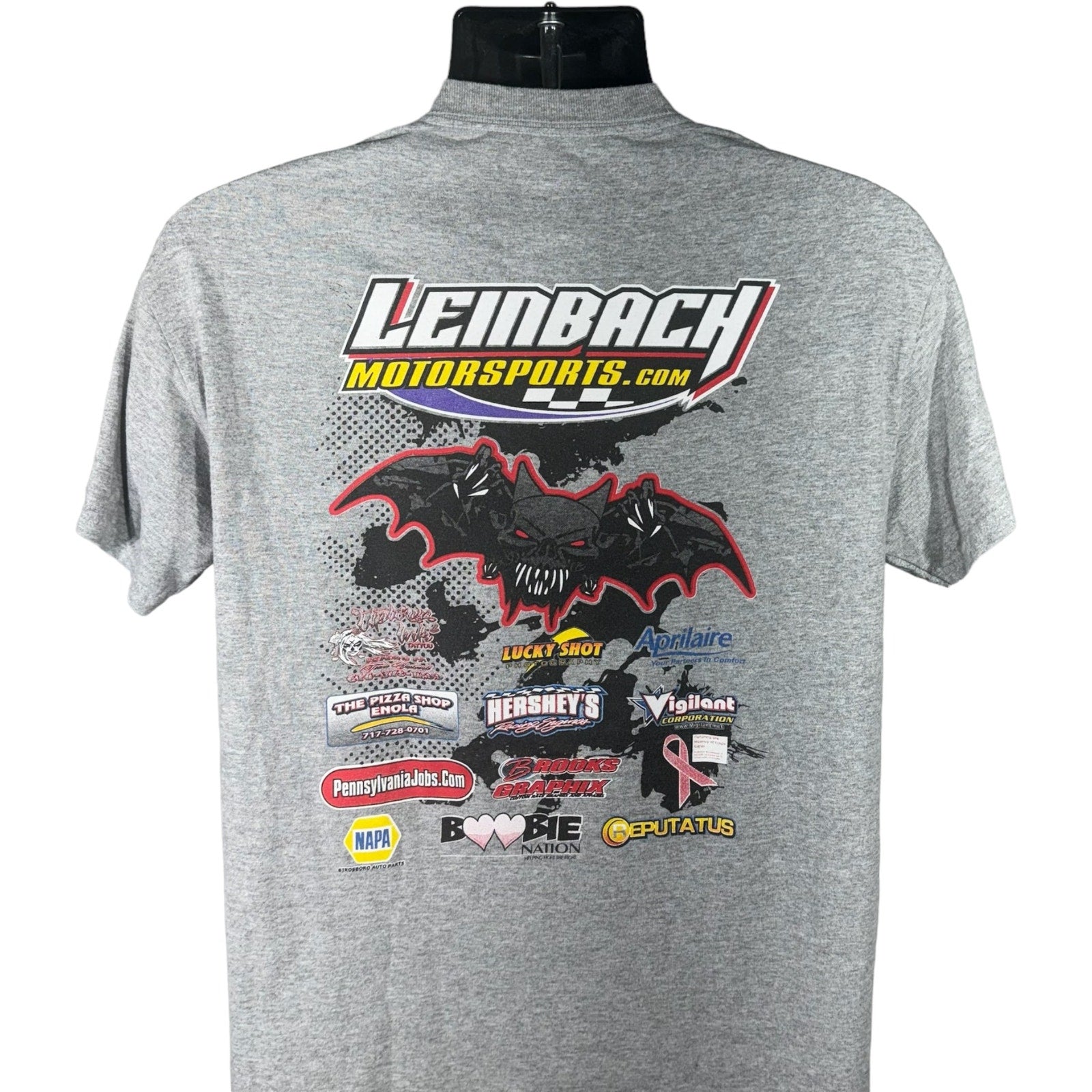 Collection of Randy Stoudt Leinback Motorsports Racing Short Sleeve Tee in a gallery layout