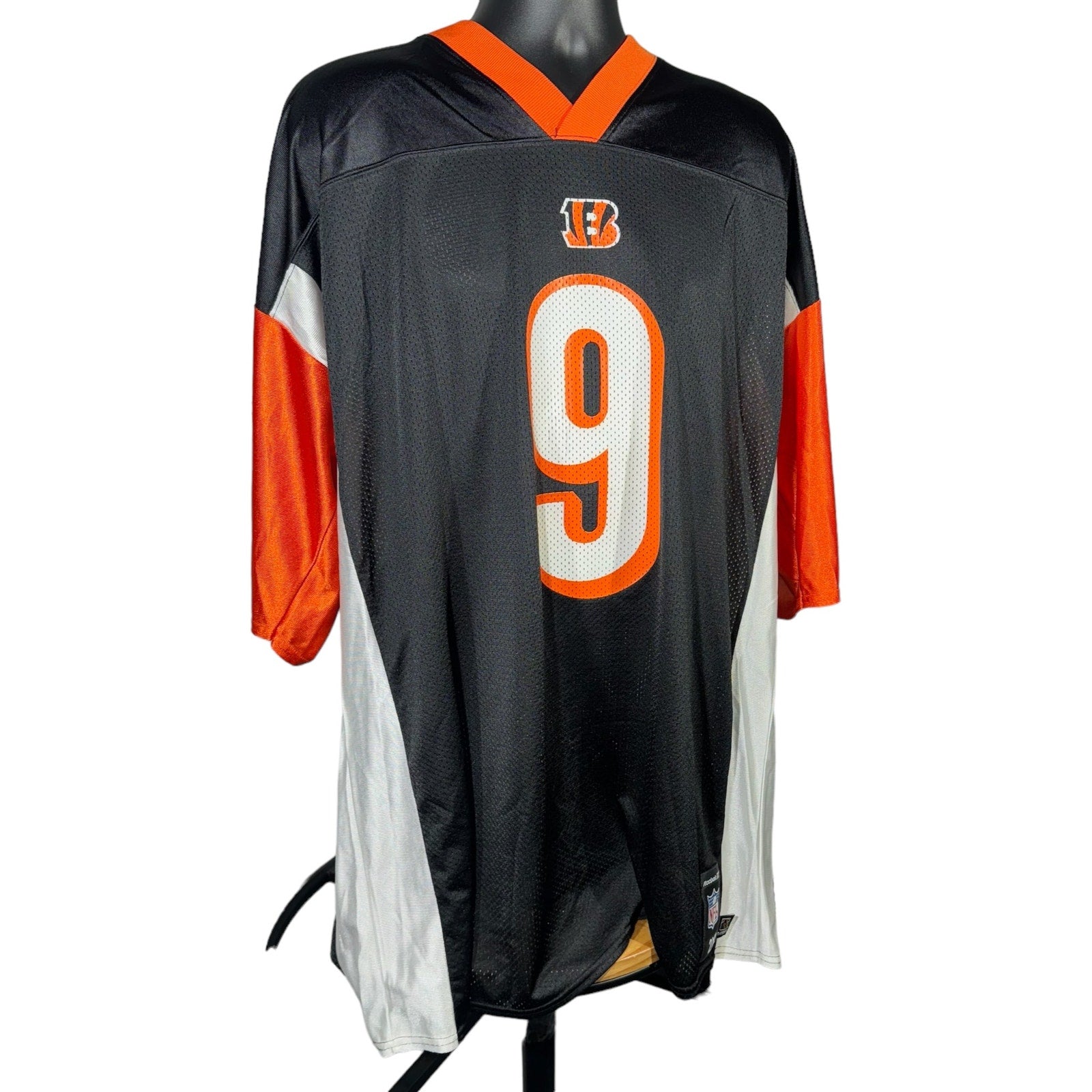 Collection of Cincinnati Bengals #9 Carson Palmer NFL Jersey in a gallery layout