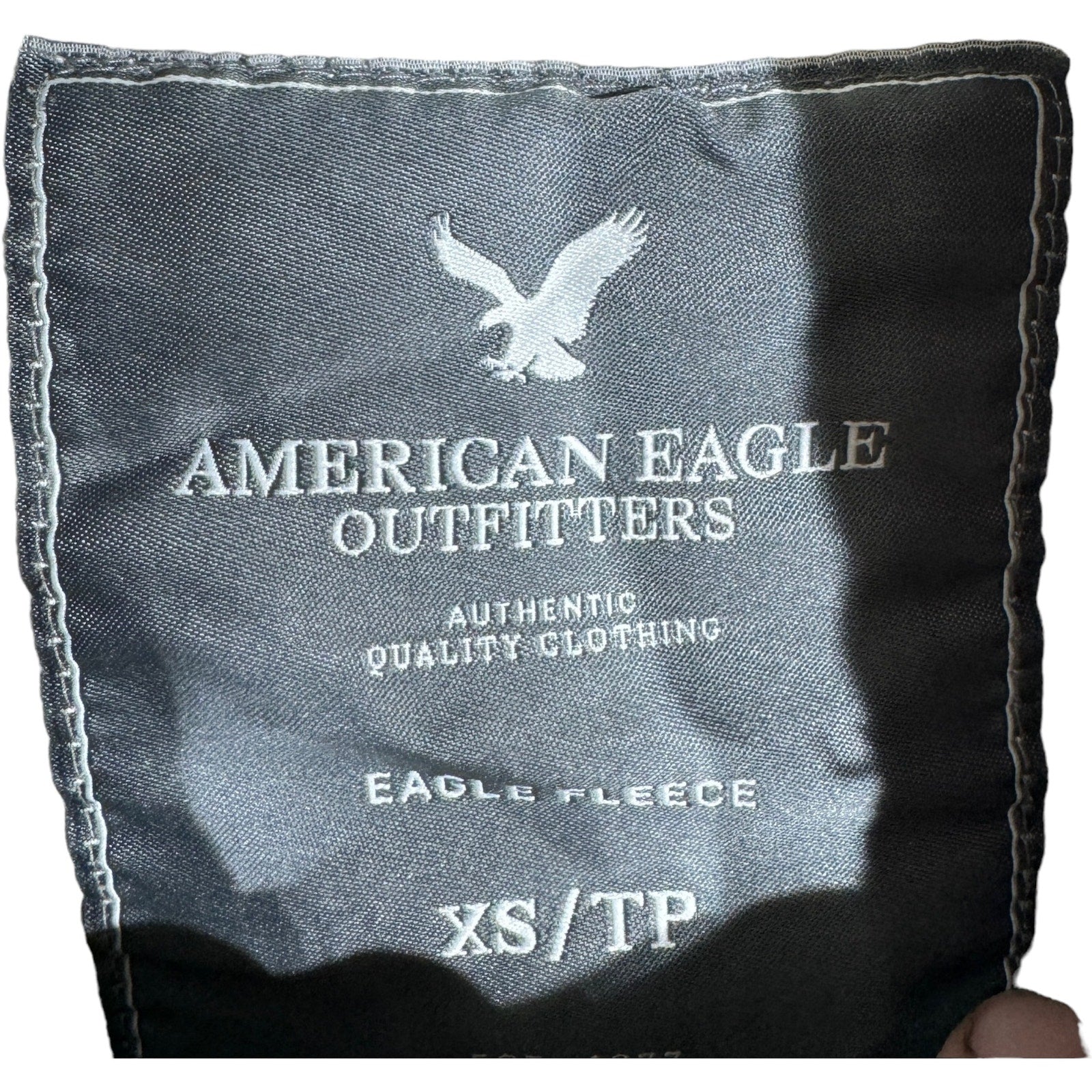 Collection of American Eagle Embroidered Pullover Hoodie in a gallery layout