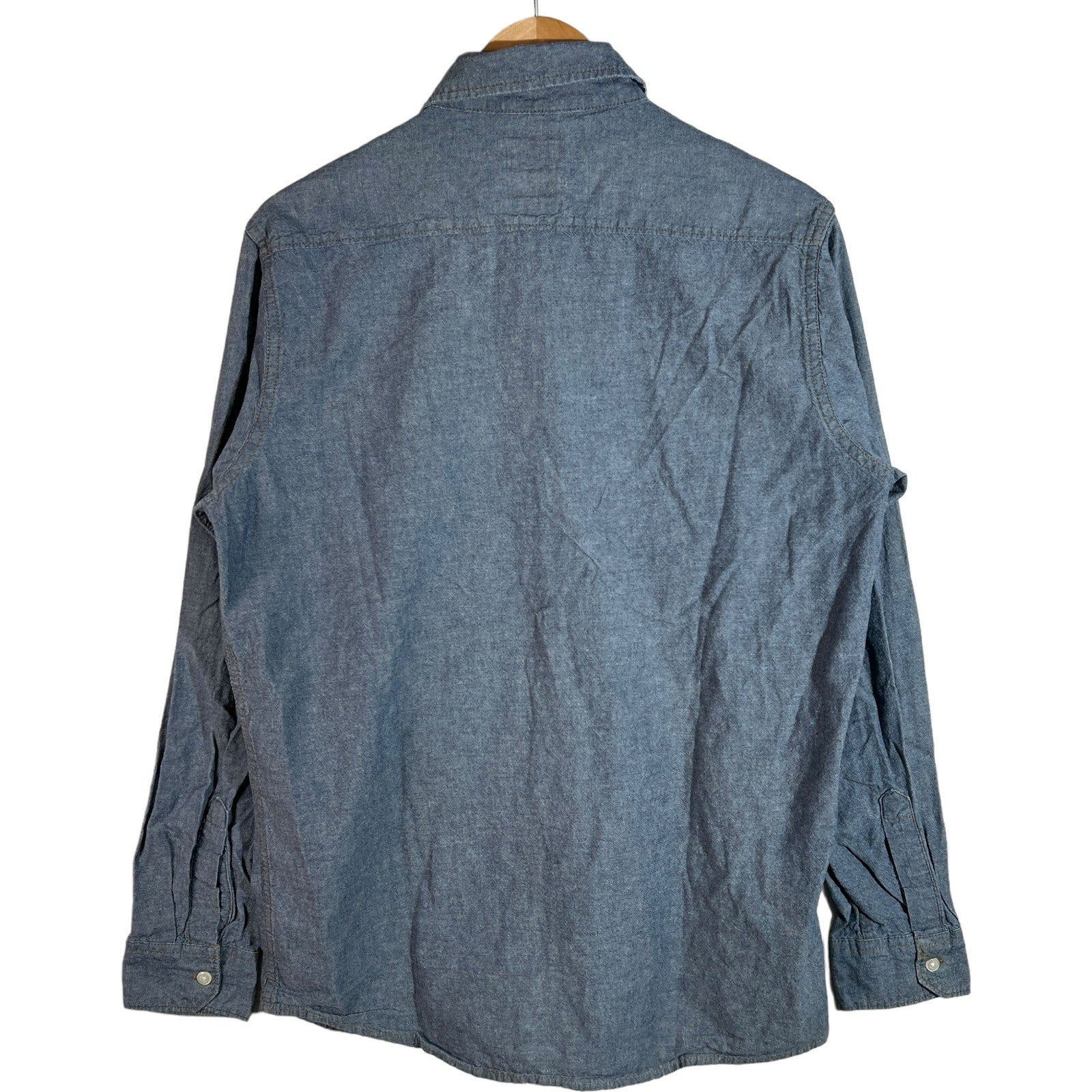 Collection of Wrangler Jeans Co. Long Sleeve Button Down in a gallery layout