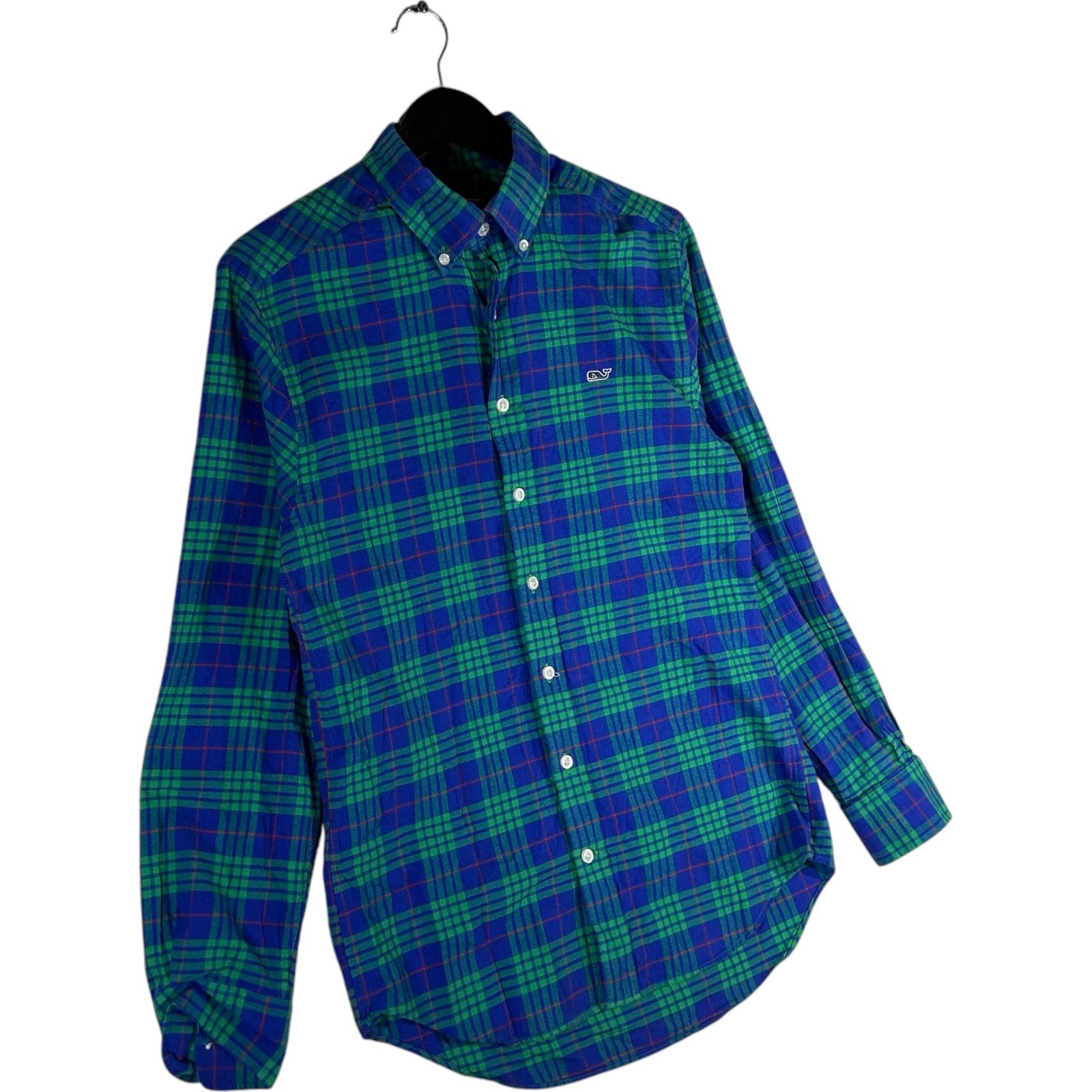 Collection of Vineyard Vines Plaid Long Sleeve Button Up in a gallery layout