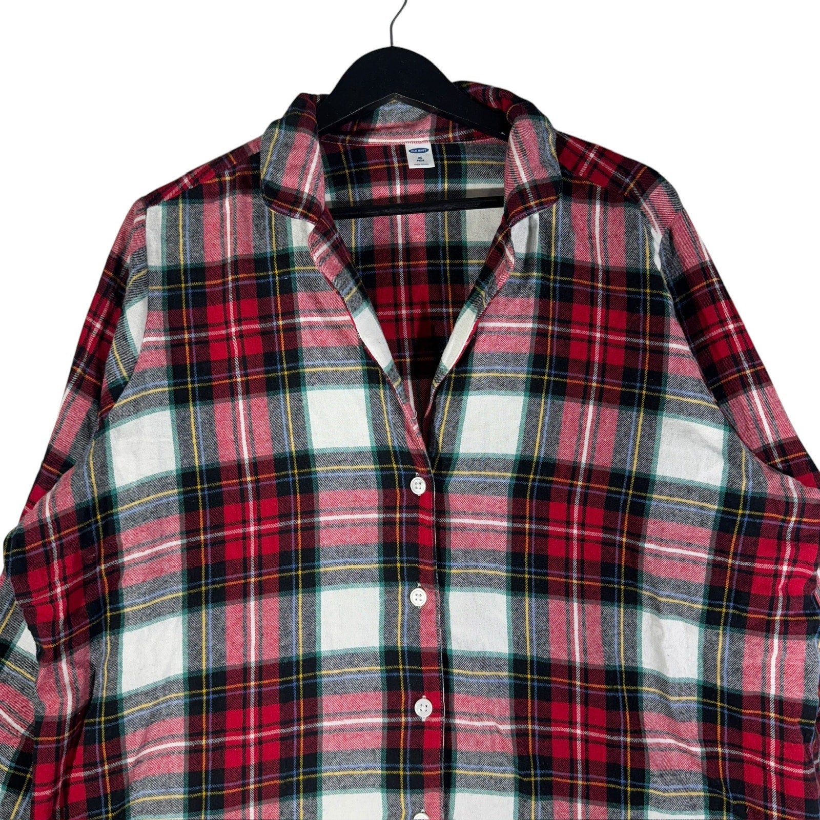 Collection of Old Navy Long Sleeve Flannel in a gallery layout