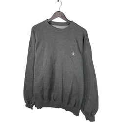 Collection of Champion Embroidered Pullover Crewneck in a gallery layout