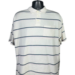 Collection of Davidson's Short Sleeve Striped Polo in a gallery layout