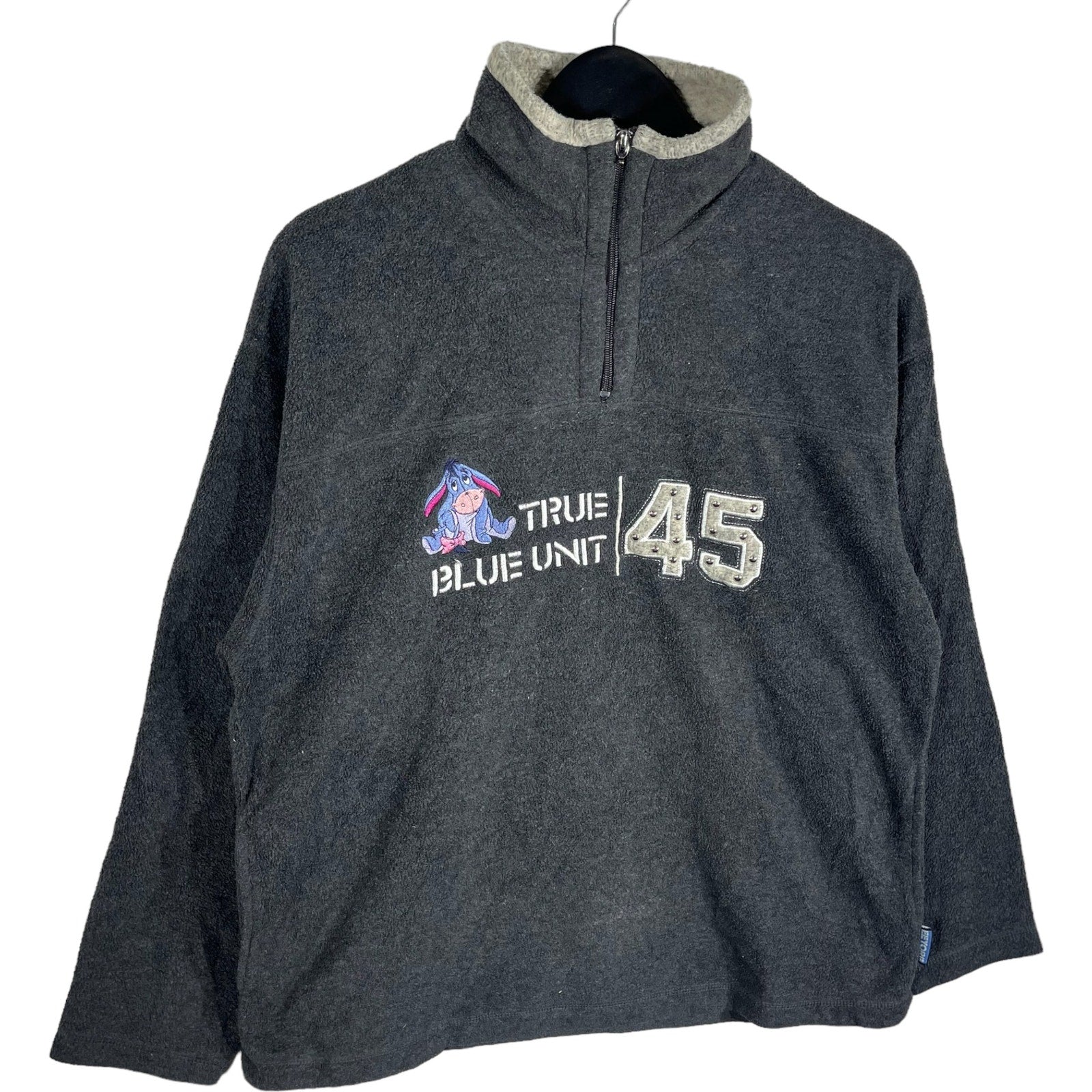 Collection of Disney Embroidered Eeyore Fleece in a gallery layout