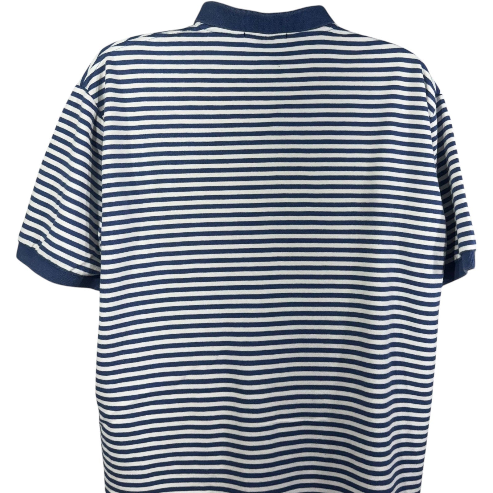 Collection of Polo Ralph Lauren Small Horse Striped Short Sleeve Polo in a gallery layout