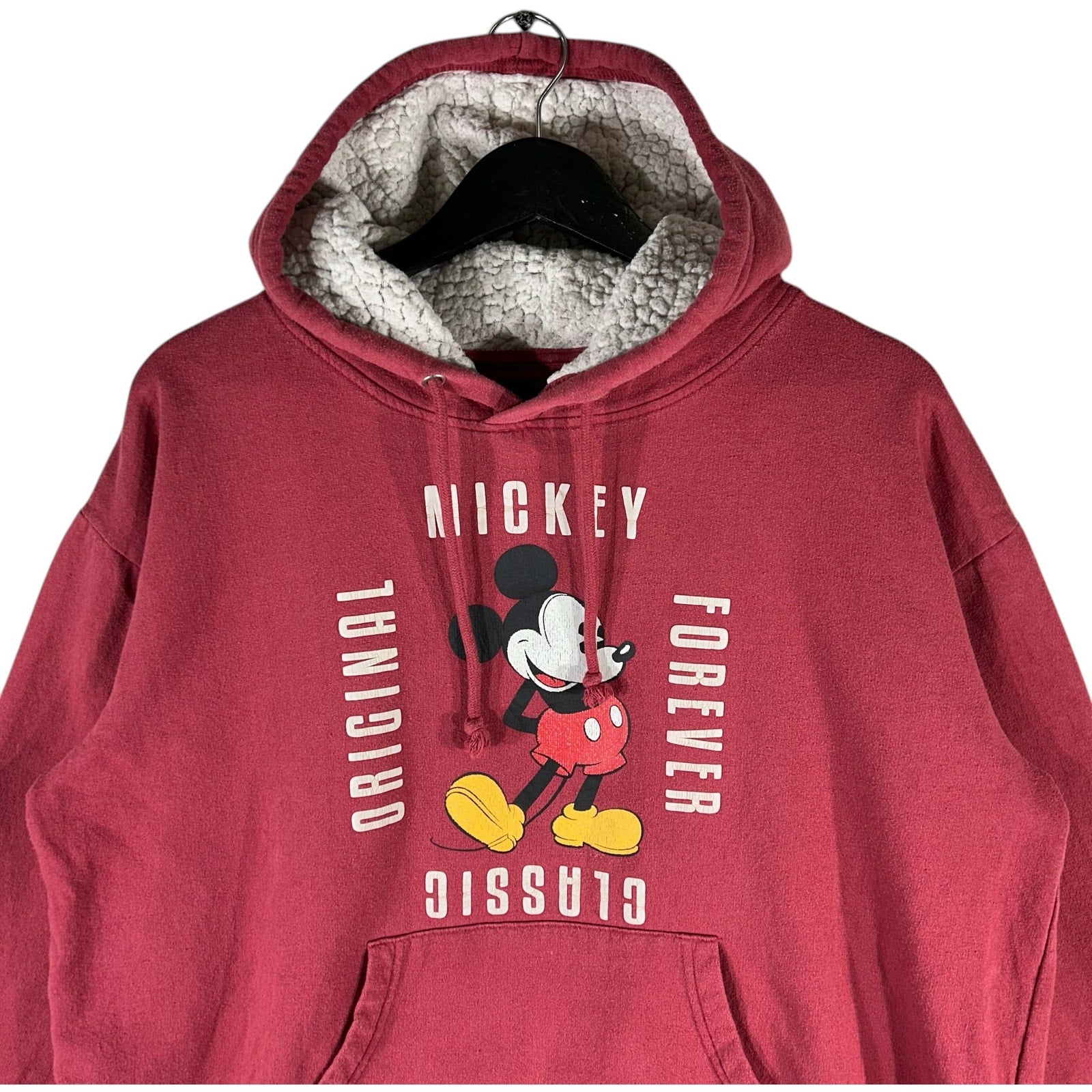 Collection of Disney Mickey Mouse Forever Hoodie in a gallery layout