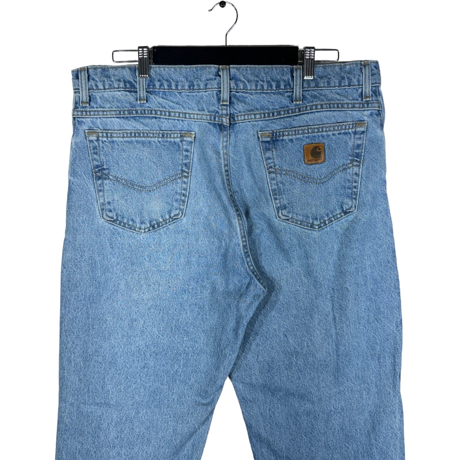 Collection of Carhartt Denim Straight Leg Jeans in a gallery layout