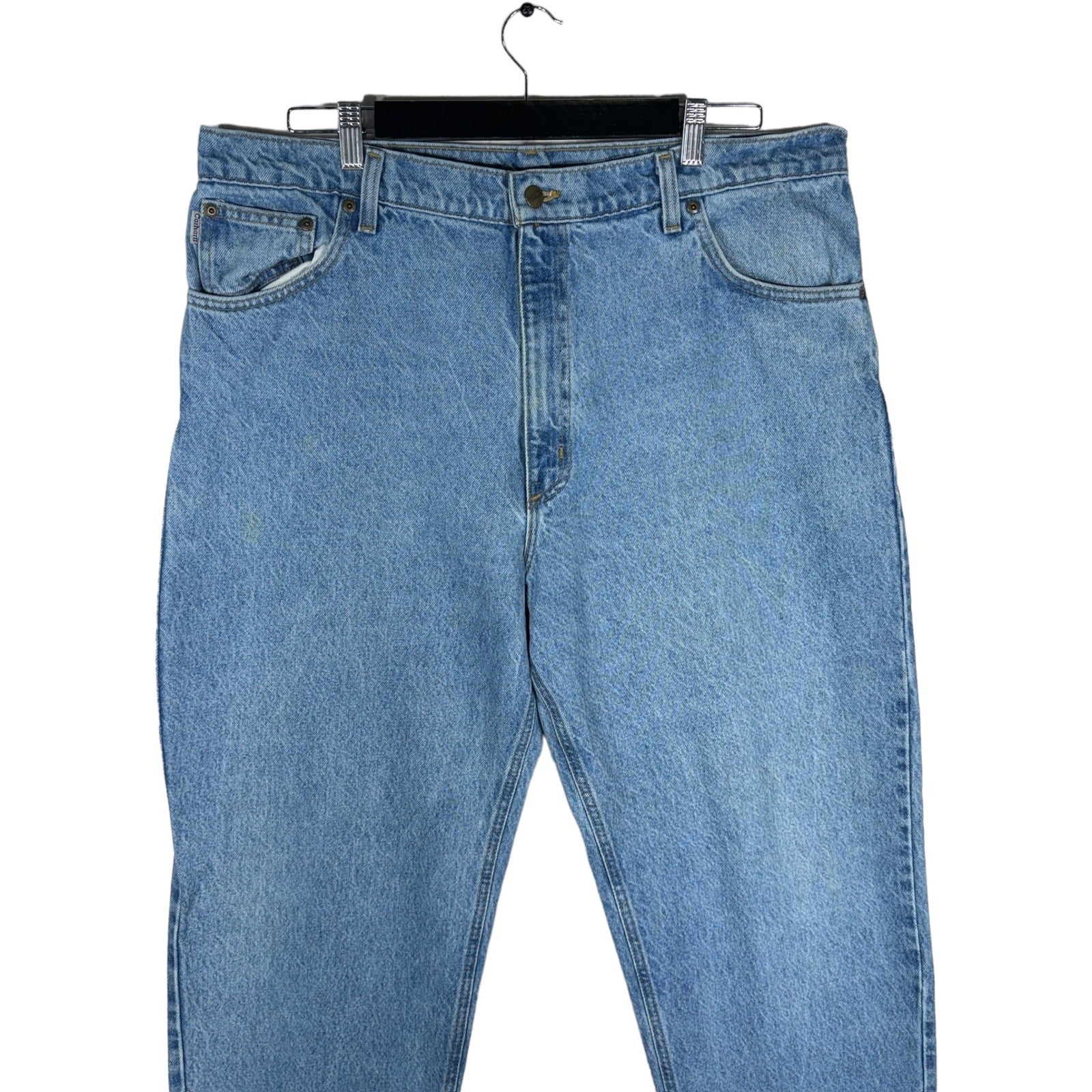 Collection of Carhartt Denim Straight Leg Jeans in a gallery layout