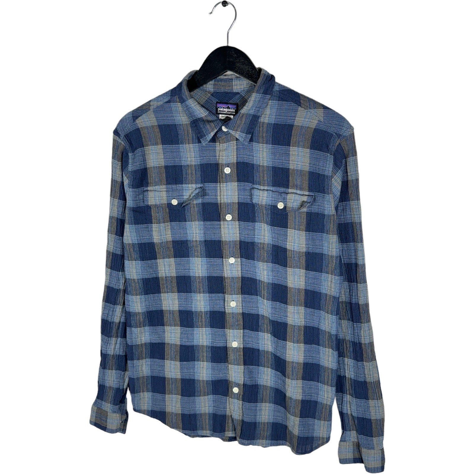 Collection of Patagonia Long Sleeve Plaid Flannel in a gallery layout