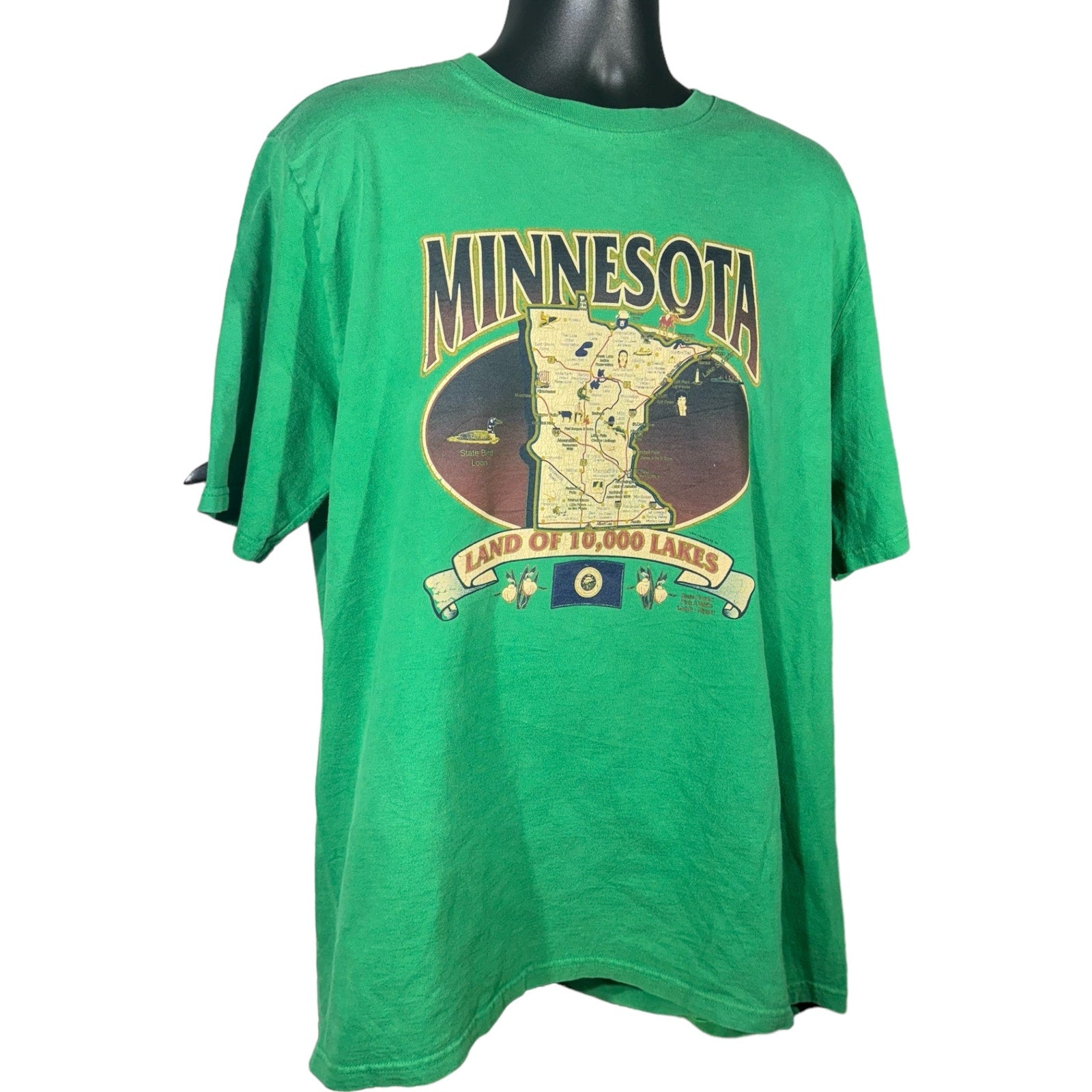Collection of Jerzees Minnesota Land Of 10000 Lakes Tee in a gallery layout