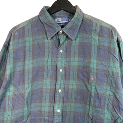 Collection of Vintage Polo Ralph Lauren Plaid Button Down Dress Shirt in a gallery layout