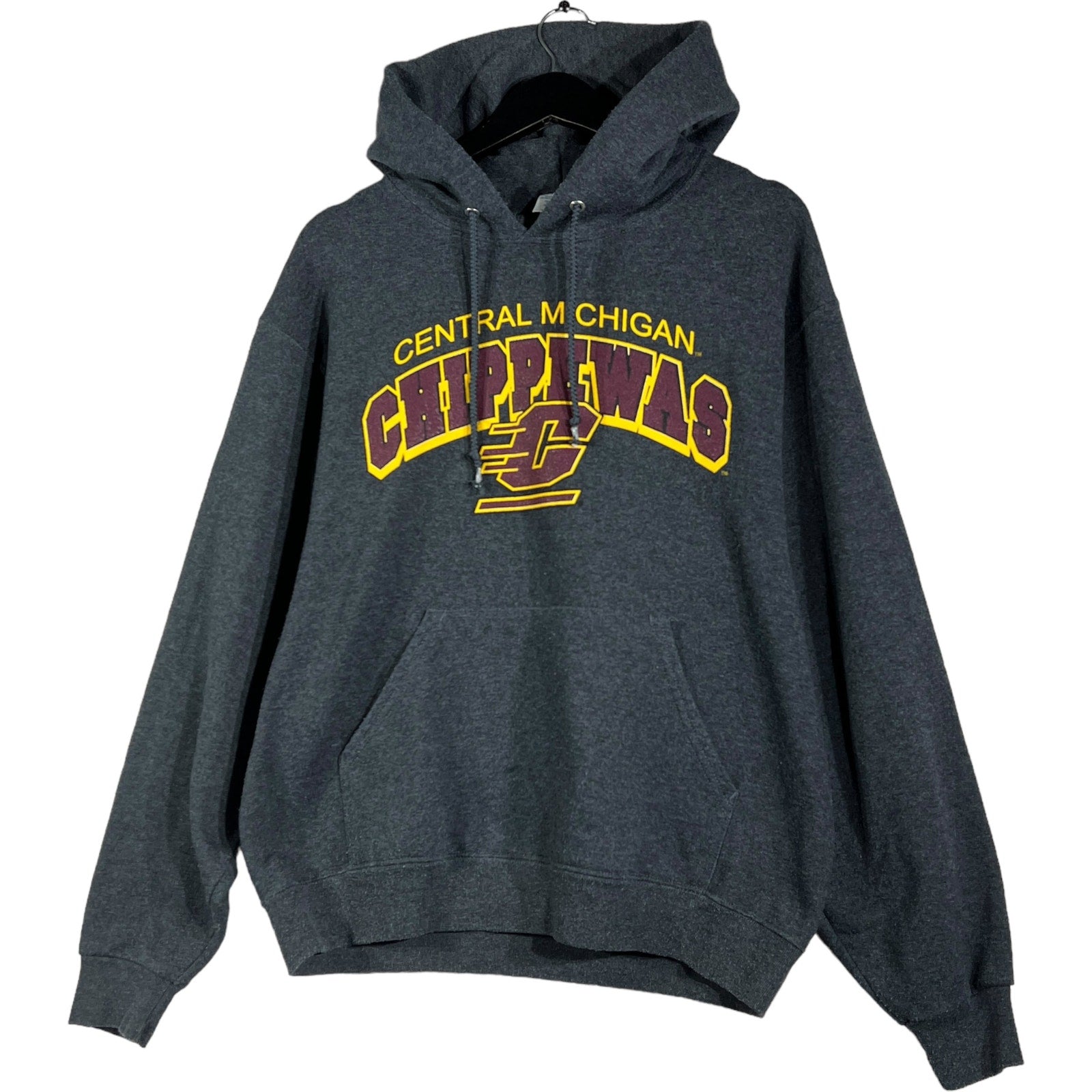 Collection of Vintage Central Michigan Chippewas Hoodie in a gallery layout