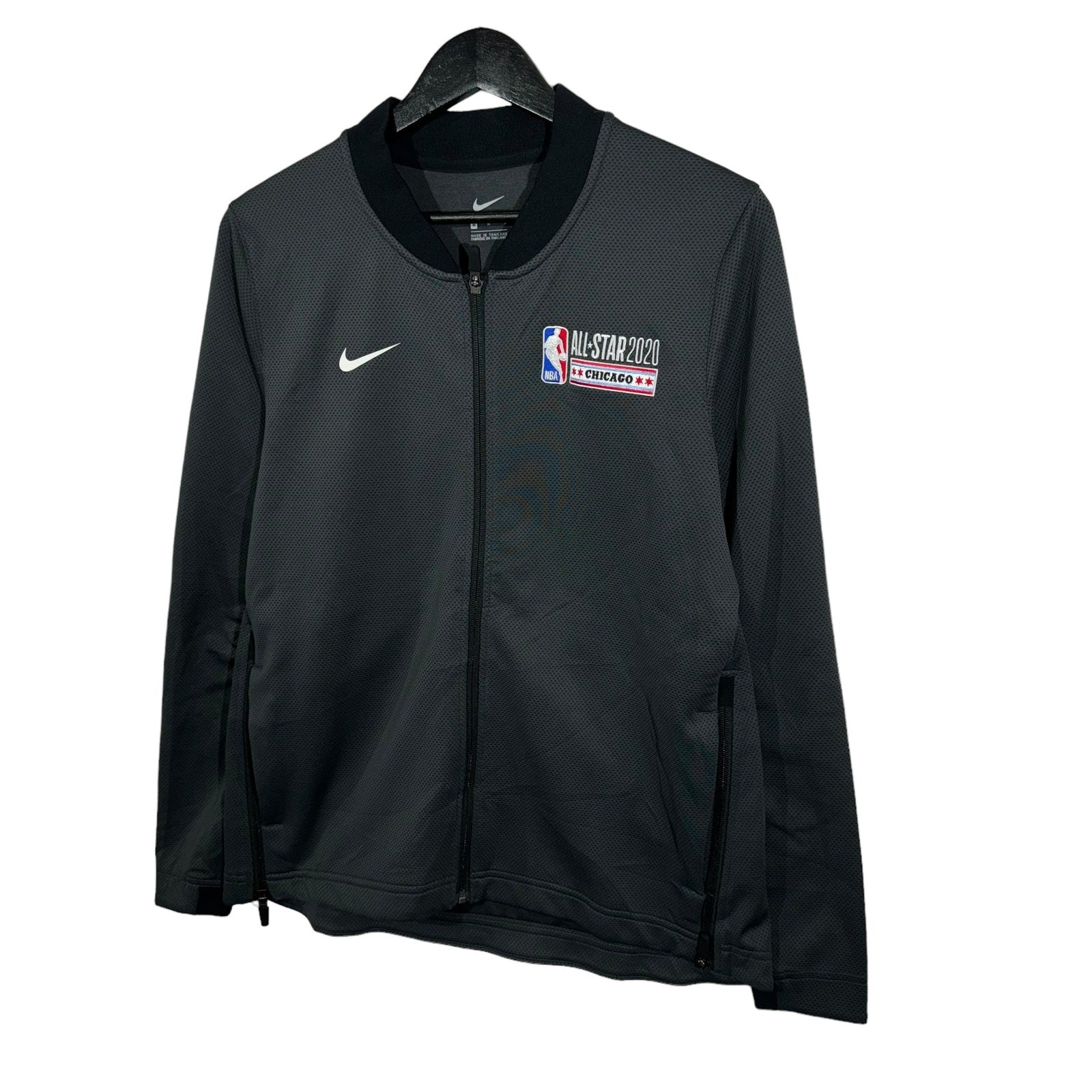 Collection of Nike NBA All Star Game 2020 Chicago Full Zip Jacket in a gallery layout