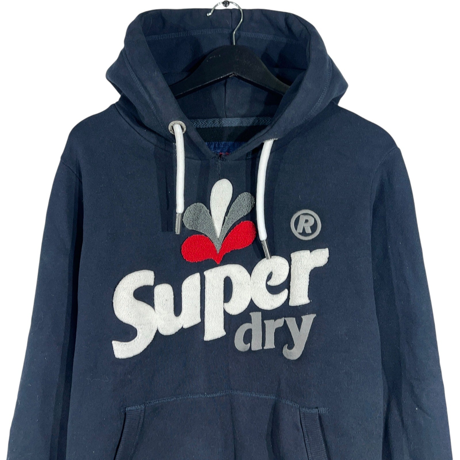 Collection of Women's Superdry Spellout Hoodie in a gallery layout