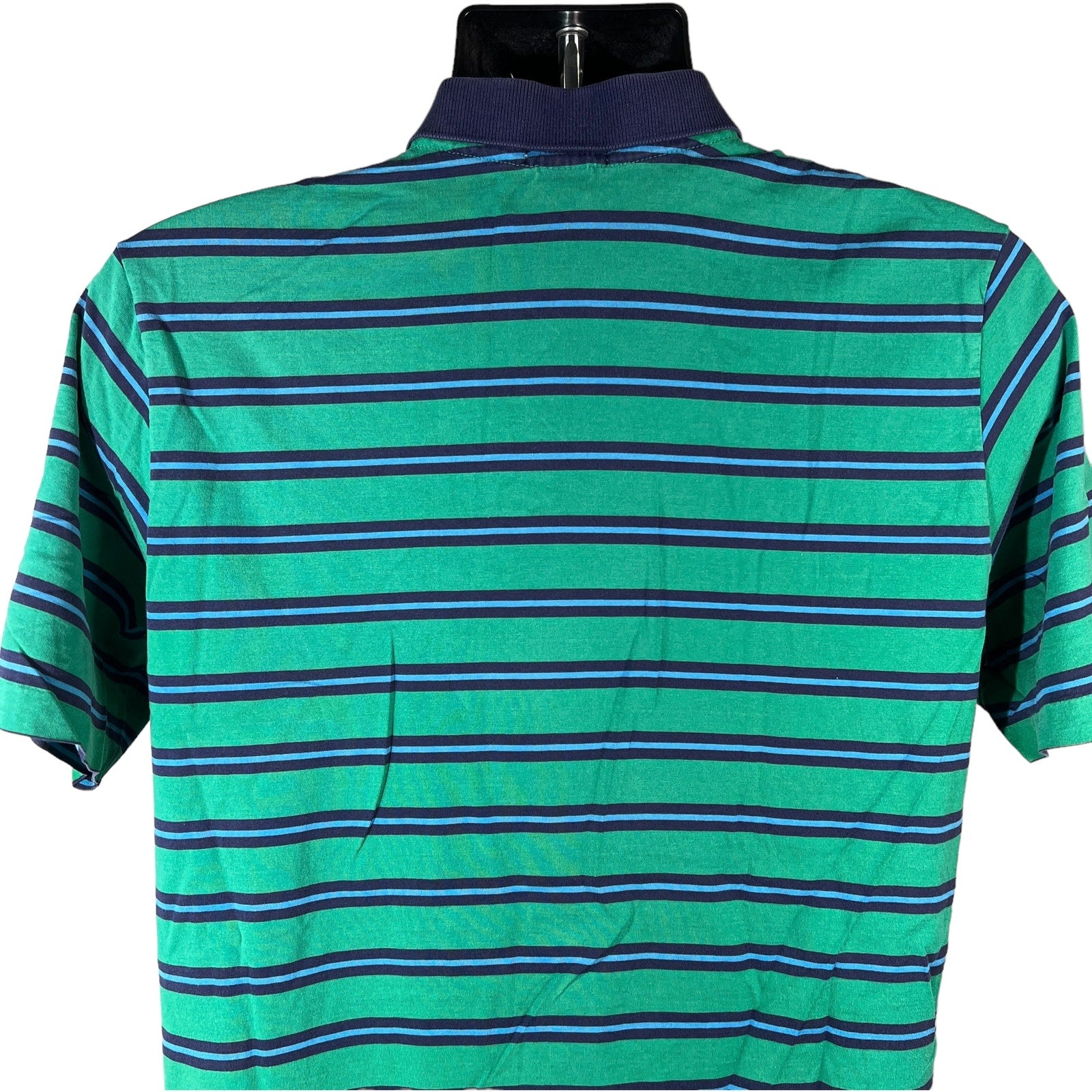 Collection of Vintage Izod Lacoste Striped Polo in a gallery layout